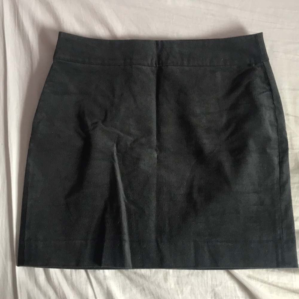 Grey corduroy skirt from banana republic.